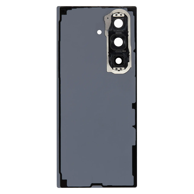Back Cover With Camera Lens Compatible for Samsung Galaxy Z Fold 7 5G (F966) - Silver Shadow